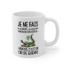 Tasse Mug Humour Original - Crocodile Rigolo et Amusant - Idée Cadeau Anniversaire Drôle et Unique