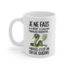 Tasse Mug Humour Original - Serpent Rigolo et Amusant - Cadeau Anniversaire Drôle et Unique