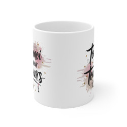 Mug Romantique Toi  Moi Pour Toujours - Cadeau Saint-Valentin, Couple, Mariage, Anniversaire, Design Poétique et Élégant