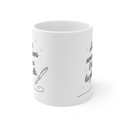 Mug Nous Écrivons L’Histoire La Plus Belle - Cadeau Romantique Personnalisé, Idéal Couple, Saint-Valentin et Anniversaires