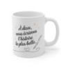 Mug Nous Écrivons L’Histoire La Plus Belle - Cadeau Romantique Personnalisé, Idéal Couple, Saint-Valentin et Anniversaires