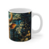 Mug Design Taureau Mystique - Tasse en Céramique Originale, Illustration Enchantée, Idéal Cadeau Nature et Art pour Café ou Thé