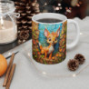 Mug Tasse Biche Enchantée -  Design Féérique, Cadeau Original et Mignon pour les Amoureux de la Nature et des Animaux
