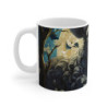 Mug Tasse Design Mouton Mystique -  Artistique avec Illustration Élégante, Cadeaul Apaisant pour Amoureux de la Nature