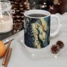 Mug Tasse Design Mouton Mystique -  Artistique avec Illustration Élégante, Cadeaul Apaisant pour Amoureux de la Nature