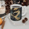 Mug Chèvre Mystique - Tasse en Céramique Artistique et Unique, Cadeau Idéal pour les Amoureux de la Nature et des Animaux