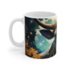 Mug Taureau Majestueux - Illustration Artistique et Unique, Parfait pour les Amateurs de Faune et de Symbolisme Puissant