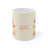 Mug Écureuil Romantique - "I'm Nuts About You" avec Design Mignon et Amoureux