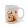 Mug Écureuil Romantique - "I'm Nuts About You" avec Design Mignon et Amoureux