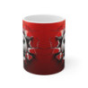 Mug Football 3D - Ballon de Foot Percutant Effet Dynamique Rouge - Cadeau Parfait pour Fans, Joueurs et Supporters Sportifs