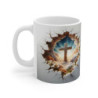 Mug Croix et Lumière - Design Inspirant et Spirituel - Cadeau Idéal pour la Foi et la Spiritualité