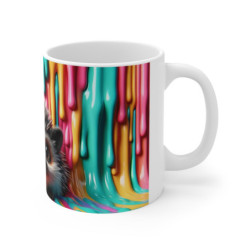 Mug Tasse Hérisson et Couleurs Coloré Arc-en-Ciel – Design Artistique et Joyeux