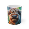 Mug Tasse Vache Highland et Couleurs Vibrantes – Accessoire Unique et Coloré