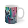 Mug Tasse Vache Highland et Couleurs Vibrantes – Accessoire Unique et Coloré