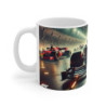 Mug Tasse de Course Formule– Design Dynamique pour Fans de Sports Mécaniques