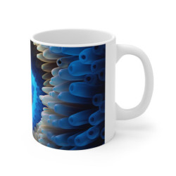 Mug Tasse Poisson Clown - Illustration 3D de Récif Corallien et Anémones Marines