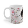 Mug Tasse Animal Loutre Adorable avec Fleurs de Cerisier - Design 3D Unique Idée cadeau