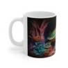 Mug Tasse Tortue Marine Colorée - Design 3D Rendu Artistique Océan et Coraux