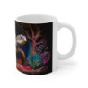 Mug Tasse Tortue Marine Colorée - Design 3D Rendu Artistique Océan et Coraux
