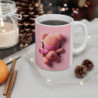 Mug Personnalisé Ours Mignon Casse-Mur – Cadeau Original et Unique pour Amoureux des Animaux Design