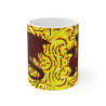 Mug Dragon Royal - Tasse en Céramique avec Design Élégant et Doré, Idéale pour les Passionnés de Fantasy
