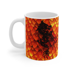 Mug Dragon de Feu - Tasse...