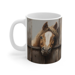 Mug Cheval Rustique - Tasse...