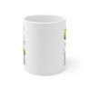 Mug Dino Four - Tasse en Céramique avec T-Rex Festif et Lunettes de Soleil,  Fans de Dinosaures et les Anniversaires