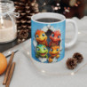Mug Bébés Dinos - Tasse en Céramique avec Petits Dinosaures Rigolos,pour Enfants et les Amoureux de Créatures Préhistoriques
