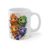Mug Tasse Dinos  avec Bébé Dinos Joyeux, Parfait pour les Amateurs de Fun et d’Aventure Préhistorique