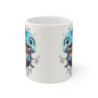 Mug Tasse Dino Crew - Quatre Dinosaures Amusants, Idéale pour les Amateurs de Fun et d’Aventure Préhistorique