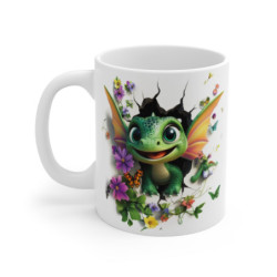 Mug Tasse Bébé Dragon Vert...