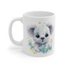 Mug Koala Magique en Céramique  – Cadeau Original, Douceur Australienne & Décor Étoilé avec Fleurs Enchantées