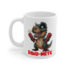 Mug Tasse Dino-Mite – T-Rex Explosif & Fun – Cadeau Humoristique pour Fans de Dinosaures et BD