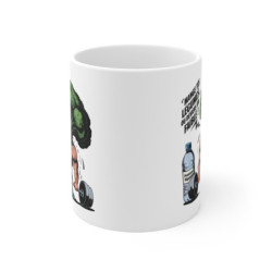 Mug Tasse Drôle  Brocoli Musculation "Mange Tes Légumes… Ou Deviens Un Faible !" – Humour Fitness & Nutrition