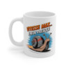 Mug Tasse Animal Drôle Vitesse Max... Enfin Presque  Humour Design Décalé & Escargot Turbo Idée Cadeau