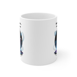 Mug Chat Cybernétique – Système en Ligne– Design Futuriste & Geek pour Fans de Science-Fiction