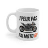 Mug Tasse Moto GP - Tasse Motard Café 325ml - Cadeau Pilote, Biker, Fan de Moto & Course GP