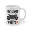 Mug Tasse Moto GP - Tasse Motard Café 325ml - Cadeau Pilote, Biker, Fan de Moto & Course GP