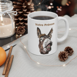 Mug Tasse Personnalisable Ane Rigolo - Tasse Humour avec Prénom - Cadeau  Humour Fun & Drôle 325ml