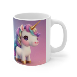 Mug Licorne Magique - Tasse Fantaisie 325ml - Cadeau Fille, Enfant, Amoureux des Licornes & Univers Féérique