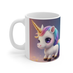 Mug Licorne Arc-en-Ciel -...