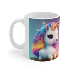 Mug Arc-en-Ciel Licorne -...