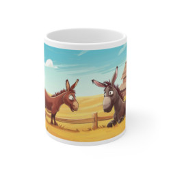 Mug Âne Rigolo - Tasse...