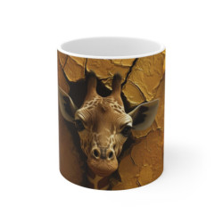 Mug Girafe  Animal Percée -...