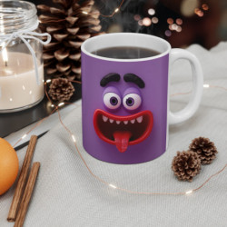 Mug Tasse Monstre Fou - Tasse Fun Déjantée 325ml - Idée Cadeau Humour & Bonne Humeur