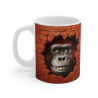 Mug Gorille - Tasse Singe Drôle 325ml - Idée Cadeau Fun & Humour  pour Amateurs d’Animaux