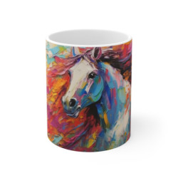 Mug Cheval Coloré - Tasse...