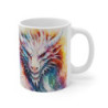 Mug Dragon Épique - Peinture Aquarelle Fantastique - Tasse Fantasy et Magie - Cadeau Geek & Mythologie