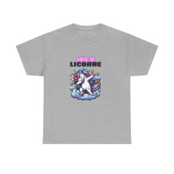 T Shirt Licorne Dab – Style Fun et Magique – Impression Premium – Coton Confortable – Tailles S à 3XL